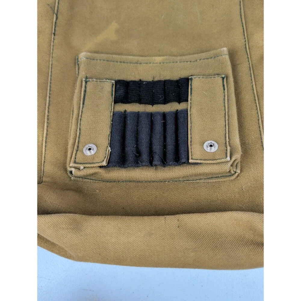 Reproduction Khaki Canvas WWII Map Carrying Case Good Condition